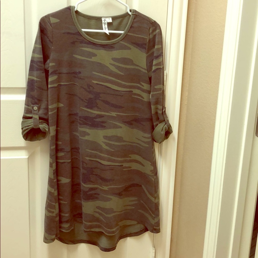 Camp tee A-line dress